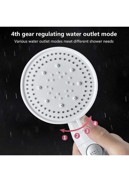 Siyah Stil 25X9CM Yüksek Basınçlı Yağmur Çıkarılabilir Meme Su Tasarrufu Sprey Spa Küvet Siyah Duş Başlığı Banyo Banyo Aksesuarları Için (Yurt Dışından)