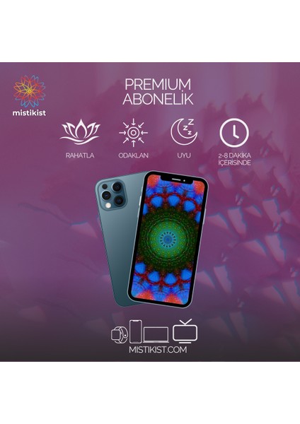 1 Aylık Premium Üyelik - Stres Yönetimi ve Odaklanma Artışı