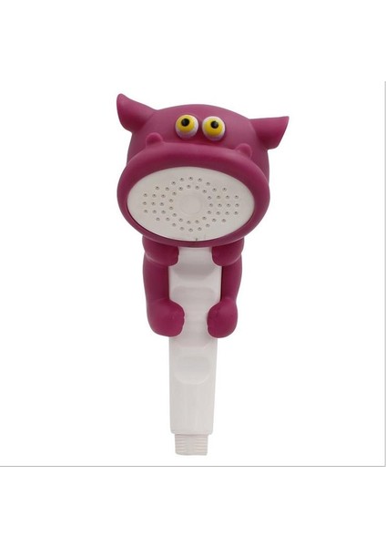Mor Tarzı Donyummyjo Çocuk Gösterisi Kafaları Karikatür Güzel Ev Oyuncak Duş Çocuk Duş Banyo El Duşu Hidrofor Musluk Douche Kop (Yurt Dışından)