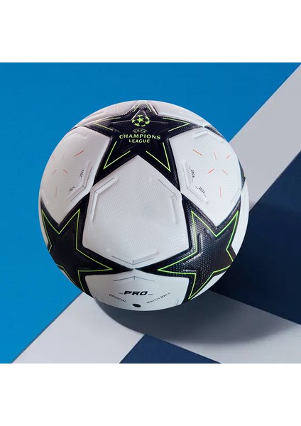 Uefa Şampiyonlar Ligi Futbol Sıcak Bondedfootball Yama Deri Dikişsiz Pu 4 Boyut 5 (Yurt Dışından)