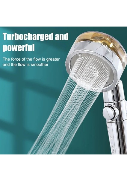 Opak Sarı Tarzı 2021 Varış Turboşarj Spa Duş Başlığı Yüksek Basınçlı Su Tasarruflu Duş Başlığı Banyo Aksesuarı Filtre Duş ve Filtre Elemanı (Yurt Dışından)