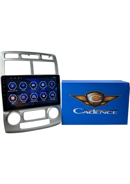 Kia Sportage 2007-2010 Cadence 6-128 (Sim Kartlı) 360 Cam Destekli Pro Oem Multimedia