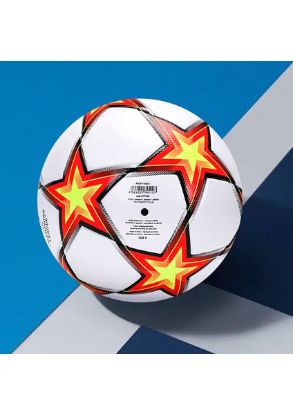 Uefa Şampiyonlar Ligi Futbol Sıcak Bondedfootball Yama Deri Dikişsiz Pu 4 Boyut 5 (Yurt Dışından)