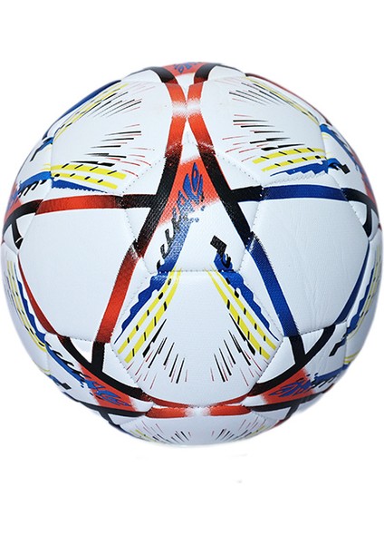 Futbol Topu İlk Ve Ortaokul Öğrencileri Yetişkin Eğitimi Futbol 5 Makine Dikiş Pvc Dünya Kupası Avrupa Kupası Futbol Baskı (Yurt Dışından)