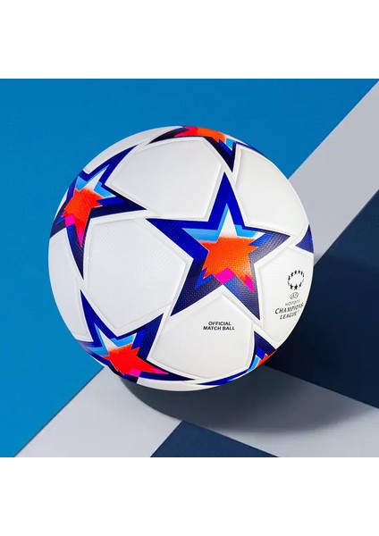 Uefa Şampiyonlar Ligi Futbol Sıcak Bondedfootball Yama Deri Dikişsiz Pu 4 Boyut 5 (Yurt Dışından)