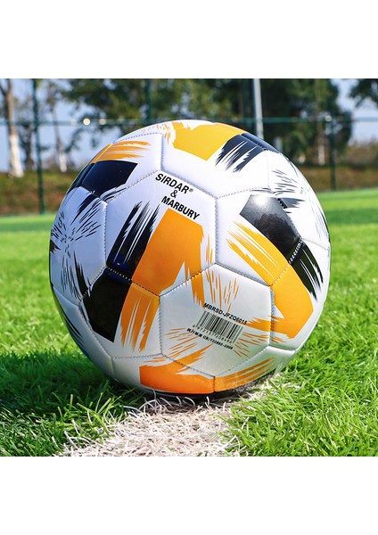 Futbol İlk Ve Ortaokul Öğrencileri 4 5 Çocuk Futbolu Pvc Makine Dikişi Pu Aşınmaya Dayanıklı (Yurt Dışından)