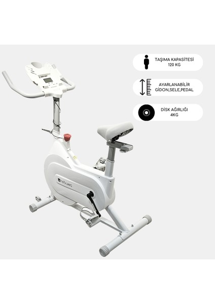 RZ300 Spin Bike Direnci Ayarlanabilir Kondisyon Bisikleti Ev Tipi Egzersiz Bisikleti