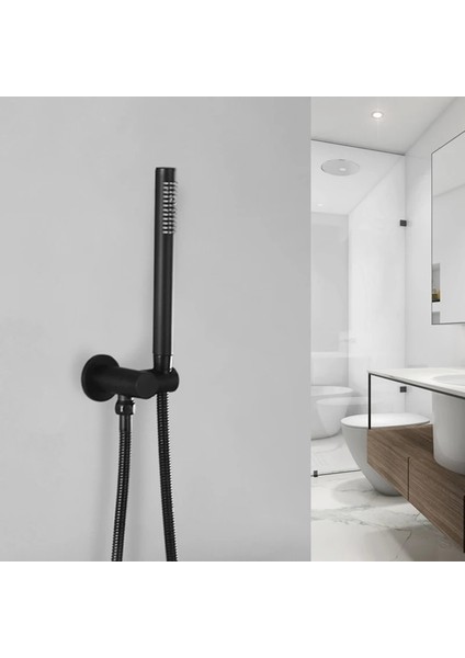 Yalnızca Beyaz Duş Stili Pirinç El Duş Başlığı Yuvarlak El Banyo Yağmurlama Beyaz Fırçalı Goldchromegreymat Siyah Banyo Duş Püskürtücü (Yurt Dışından) indirimleri