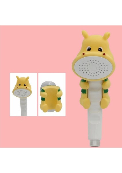 Siyah Stil Donyummyjo Çocuk Gösterisi Kafaları Karikatür Güzel Ev Oyuncak Duş Çocuk Duş Banyo El Duşu Hidrofor Musluk Douche Kop (Yurt Dışından) indirimleri