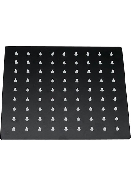 F 8 Inç 20CM Tarzı Inç Basınçlı Yağmur Duş Başlığı Paslanmaz Çelik Ultra Kule Başlıkları Krom F Yuvarlak ve Kare Yağmur Duşu (Yurt Dışından)