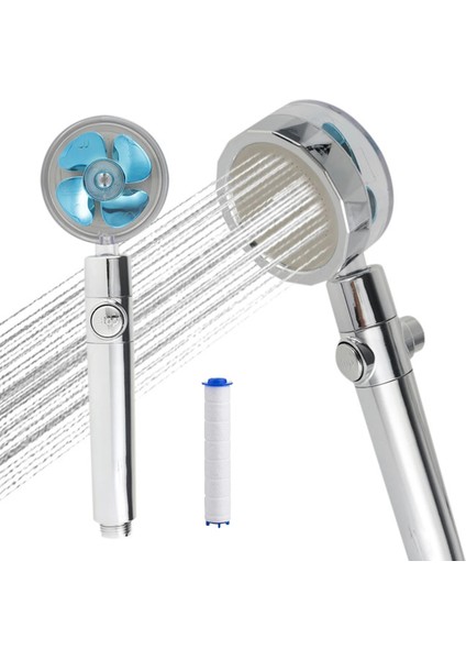 Filtre Stiliyle Sarı Banyo Su Tasarruflu Duş Başlığı Akışı 360 Derece Dönen Küçük Fan Yüksek Basınçlı Püskürtme Memesi Banyo Aksesuarları (Yurt Dışından) fiyatları