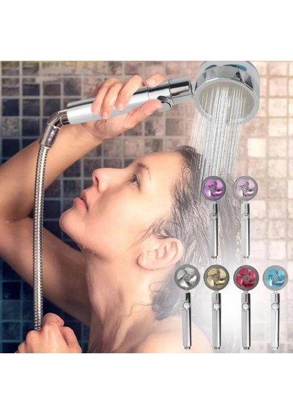 Filtre Stiliyle Sarı Banyo Su Tasarruflu Duş Başlığı Akışı 360 Derece Dönen Küçük Fan Yüksek Basınçlı Püskürtme Memesi Banyo Aksesuarları (Yurt Dışından) indirimleri