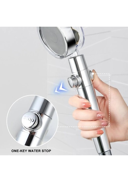 Filtre Stiliyle Mor Yüksek Basınçlı Duş Başlığı Su Tasarrufu Akış 360 Derece Dönen Fan Uzatma Duş Başlığı Püskürtme Memesi Banyo Aksesuarları (Yurt Dışından) indirimleri