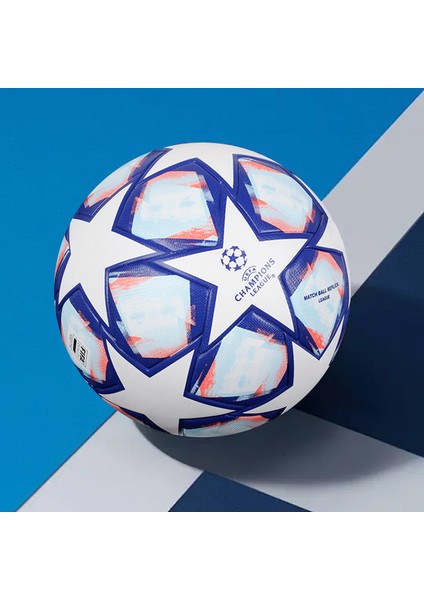 Uefa Şampiyonlar Ligi Futbol Sıcak Bondedfootball Yama Deri Dikişsiz Pu 4 Boyut 5 (Yurt Dışından)