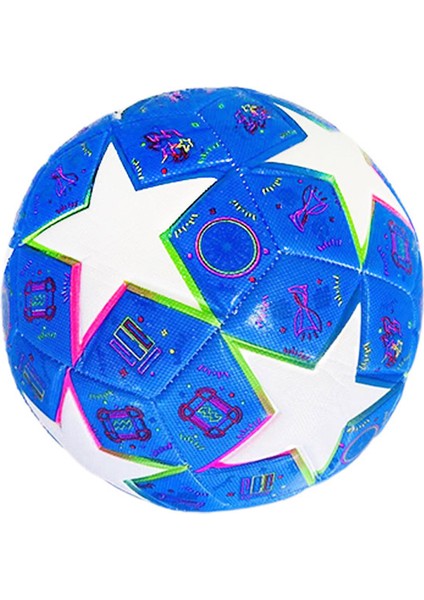 Futbol Topu İlk Ve Ortaokul Öğrencileri Yetişkin Eğitimi Futbol 5 Makine Dikiş Pvc Dünya Kupası Avrupa Kupası Futbol Baskı (Yurt Dışından)