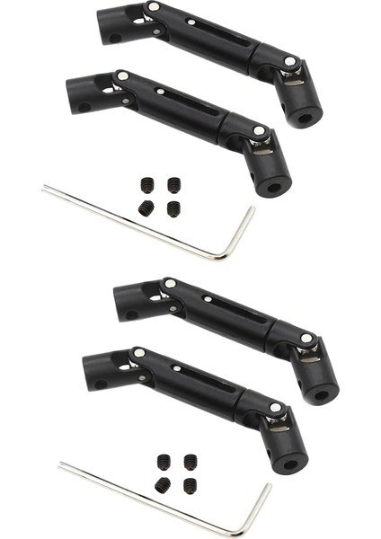 4 Adet Metal Evrensel Tahrik Mili D12 C14 C24 B16 B36 B24 Mn D90 MN99S Rc Araba Yükseltme Parçaları (Yurt Dışından)