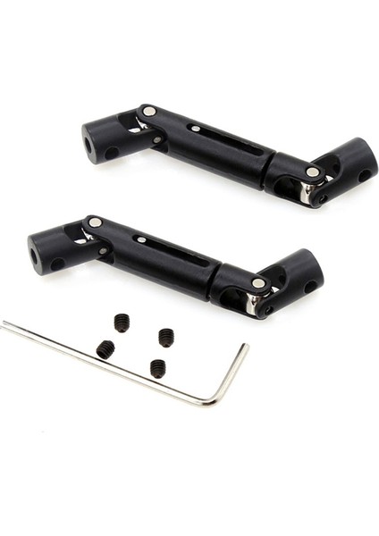 4 Adet Metal Evrensel Tahrik Mili D12 C14 C24 B16 B36 B24 Mn D90 MN99S Rc Araba Yükseltme Parçaları (Yurt Dışından)