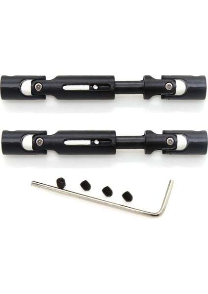4 Adet Metal Evrensel Tahrik Mili D12 C14 C24 B16 B36 B24 Mn D90 MN99S Rc Araba Yükseltme Parçaları (Yurt Dışından)