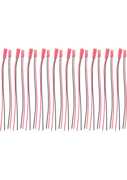 10 Çift 150MM Jst Konnektör Fişi Kablo Hattı Erkek + Kadın Rc Bec Lipo Pil Için (Yurt Dışından) fiyatları