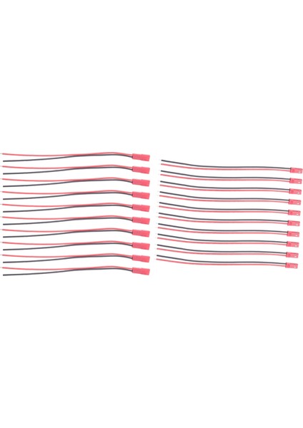 10 Çift 150MM Jst Konnektör Fişi Kablo Hattı Erkek + Kadın Rc Bec Lipo Pil Için (Yurt Dışından) modelleri
