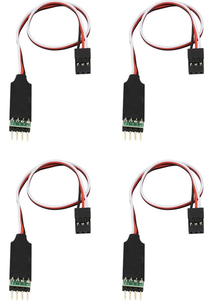 Adet 3ch 3 Kanallı LED Lamba Işığı Kontrol Anahtarı Paneli 1/10 1/8 Rc Model Araba Eksenel SCX10 Trx4 (Yurt Dışından)