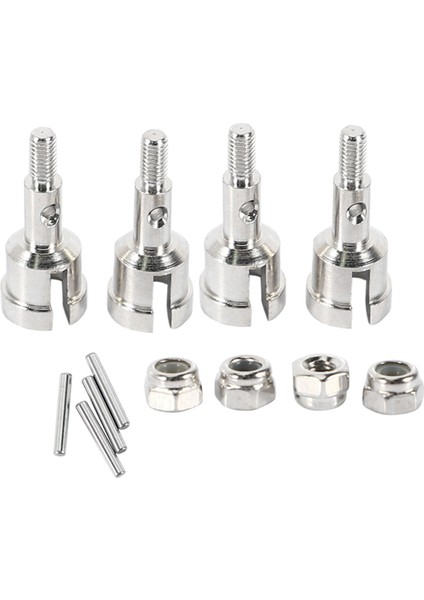 3x Tekerlek Dönüşüm Seti Aks ve 12MM Altıgen Dalış Hub Dönüş 1/10 Yolda 1/18 A959 A969 A979 A959B A969-B Rc Araba (Yurt Dışından)