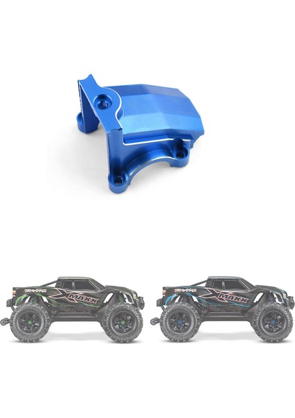 2x Metal Ön/arka Diferansiyel Kapak Şanzıman Kapağı 1/5 X-Xmaxx 6s 8s Rc Yükseltme Parçaları,3 (Yurt Dışından)