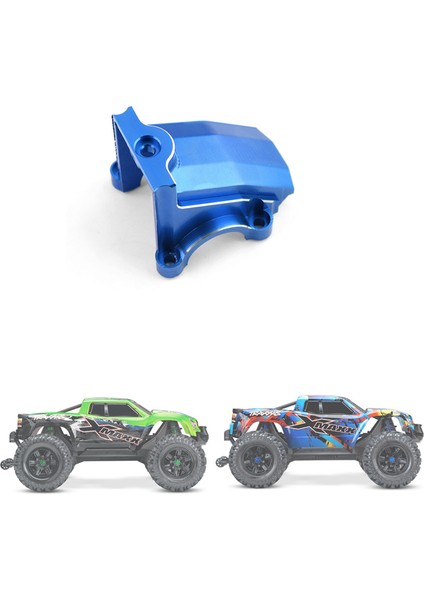 2x Metal Ön/arka Diferansiyel Kapak Şanzıman Kapağı 1/5 X-Xmaxx 6s 8s Rc Yükseltme Parçaları,3 (Yurt Dışından)
