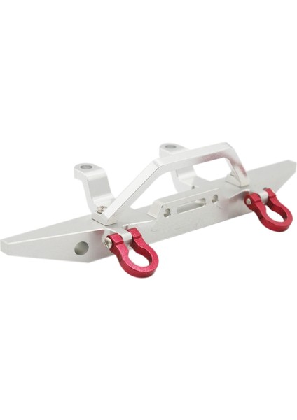 Metal Ön Tampon Mn D90 D91 D96 MN90 MN99S 1/12 Rc Araba Yükseltme Parçaları Aksesuarları, Gümüş (Yurt Dışından)