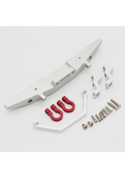 Metal Ön Tampon Mn D90 D91 D96 MN90 MN99S 1/12 Rc Araba Yükseltme Parçaları Aksesuarları, Gümüş (Yurt Dışından) indirimleri