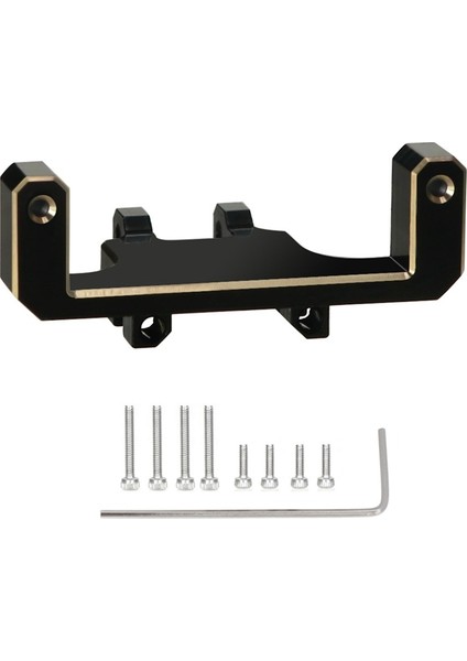 Pirinç Servo Dağı Fit ES08MA Iı Servo Eksenel SCX24 Jlu C10 1/24 Rc Paletli Araba Yükseltme Parçaları (Yurt Dışından)