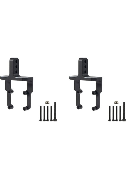 2x Metal Arka Üst Bağlantı Yükseltici AR44 Aks 1/10 Rc Paletli Eksenel SCX10 Iı Şasi Dıy Yükseltme Parçaları (Yurt Dışından)