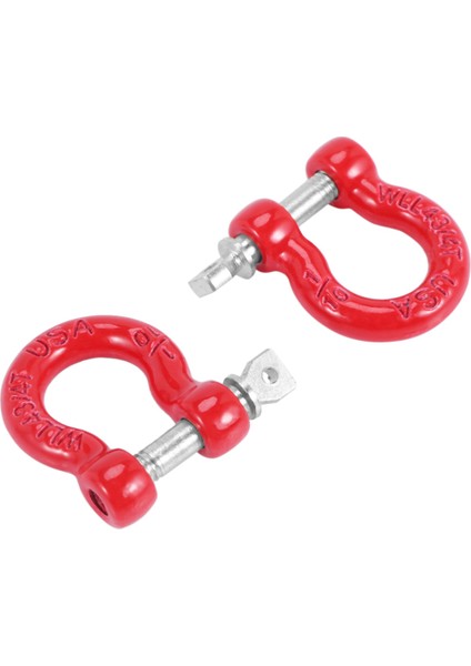 24 Adet Metal Ön Arka Tampon Römork Kancası Çekme Kelepçesi Kurtarma Kancası 1/10 Rc Kaya Paletli Araba Trx4 -4 SCX10 (Yurt Dışından)
