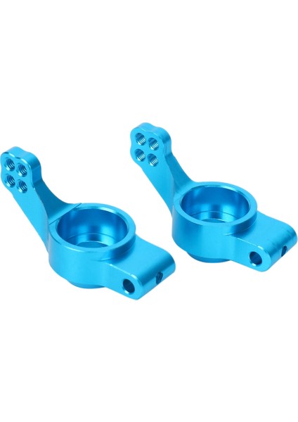 2x Alüminyum Alaşımlı Direksiyon Mafsalı Hub Taşıyıcı Servo Tasarrufu Yükseltme Parçaları Rc 1/10 Redcat Volcano Epx Mavi (Yurt Dışından)