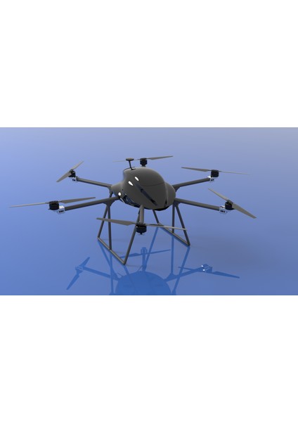 Kuark V2 Endüstriyel Drone - 3 Bataryalı