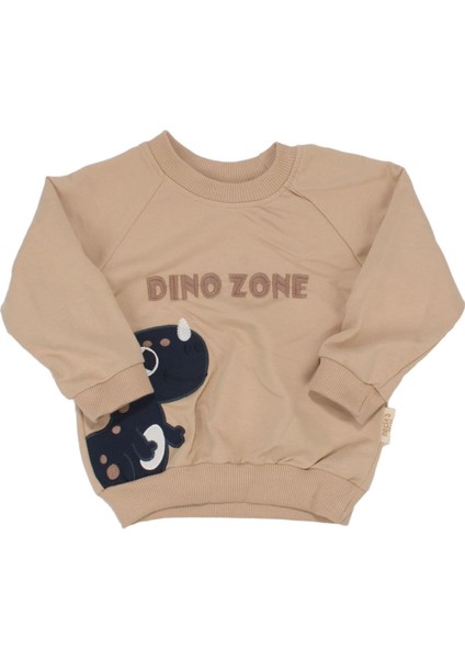 Erkek Bebek Lacivert Dino Şişme Yelekli 3'lü Takım - 1015258 modelleri