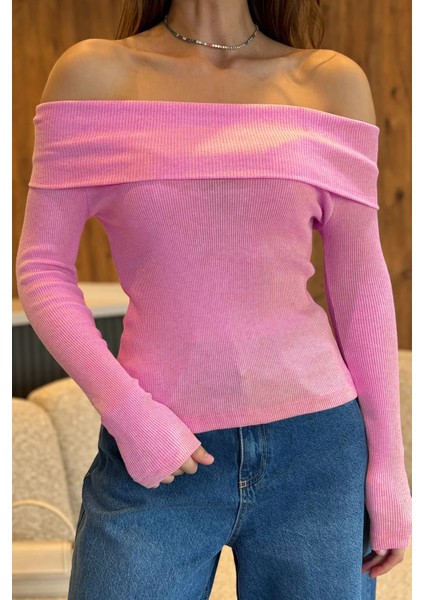 Kadın Madonna Yaka Kaşkorse Bluz modelleri