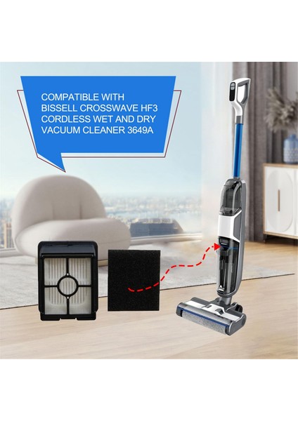 Bıssell Crosswave Hf3 Islak/kuru Temizleyici Için 5 Adet Rulo Fırça Filtresi (Yurt Dışından) indirimleri