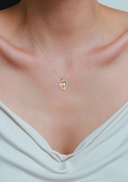 Anne Kız Çocuk Sevgi Kolye fırsatları