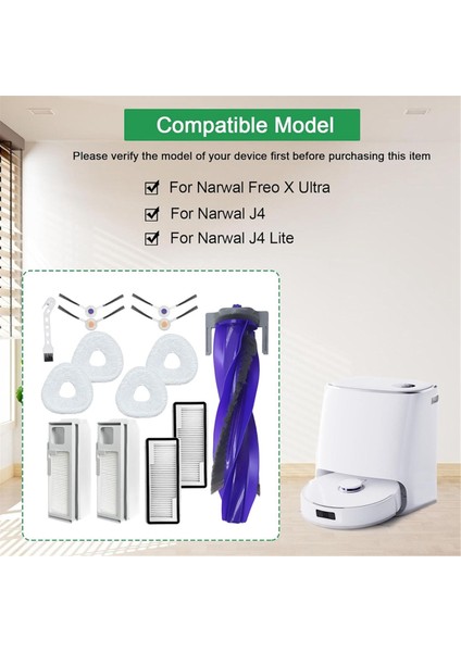 Narwal Freo x Ultra / J4 / J4 Lite Aksesuarları Için (Yurt Dışından) fırsatları