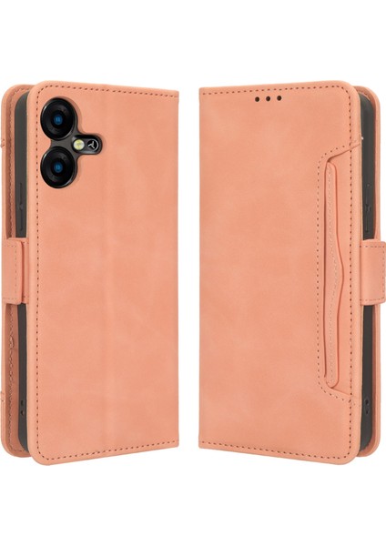 Tecno Pova Neo 3 4g Standı Çoklu Kart Yuvaları Cüzdan Kapağı Pu Deri Telefon Kılıfı (Yurt Dışından)