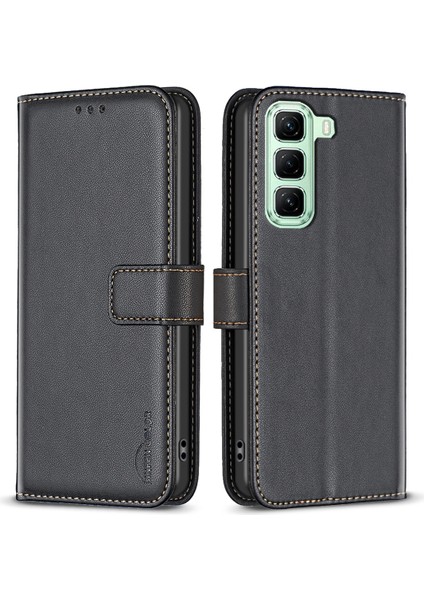Infinix Hot 50 4g Cüzdan Folyosu Flip Deri Kapak (Yurt Dışından)