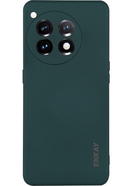 Oneplus 12 5g Anti-Drop Düz Kenar Silikon Telefon Kapağı (Yurt Dışından)