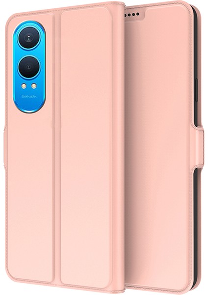 Oneplus Nord Ce4 Lite 5g Kart Tutucu Yuvası Tasarımı Pu Deri Folyo Telefon Kapağı (Yurt Dışından)