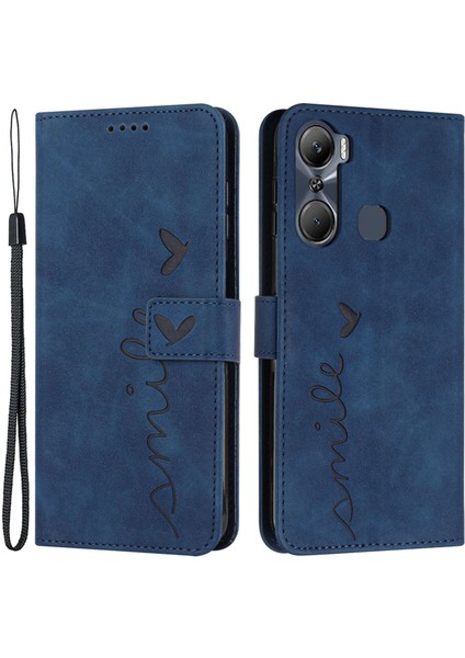 Infinix Hot 12 Pro 4g Cilt Deri Deri Telefon Kapağı Anti-Çizelge Telefon Cüzdan Stand Kılıfı (Yurt Dışından)