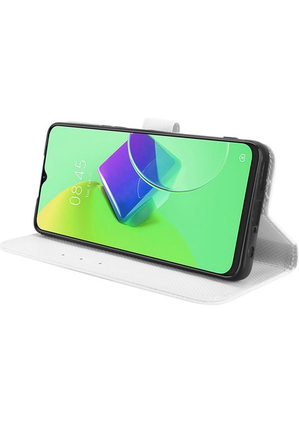 Tecno Spark 9 Pro 4g / Spark 9t 4g Pu Deri Cüzdan Askılı Folyo Kapak Standı (Yurt Dışından)