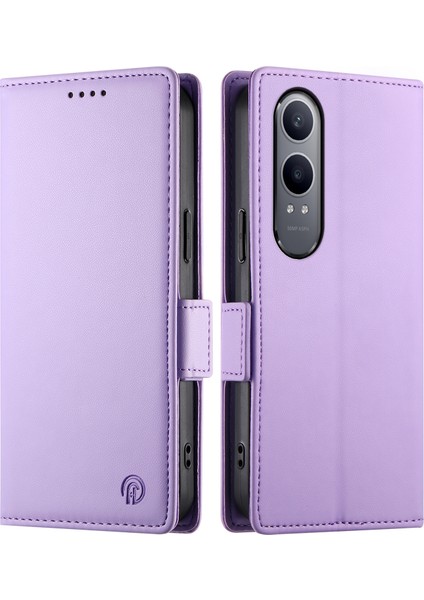 Oneplus Nord Ce4 Lite 5g Standlı Kılıf Pu Deri Cüzdan Telefon Kapağı (Yurt Dışından)