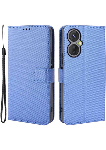 Tecno Spark 9 Pro 4g / Spark 9t 4g Pu Deri Cüzdan Askılı Folyo Kapak Standı (Yurt Dışından)