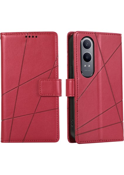 Oneplus Nord Ce4 Lite 5g Deri Cüzdan Telefon Kılıfı (Yurt Dışından)