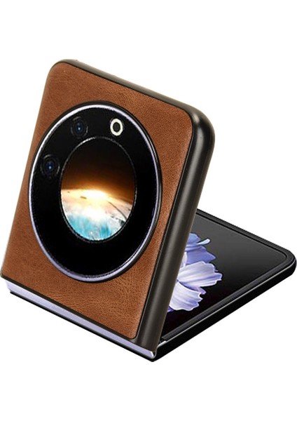 Tecno Phantom V Flip Pu Deri + Şişe Açacağı ile Pc Telefon Kapağı (Yurt Dışından)